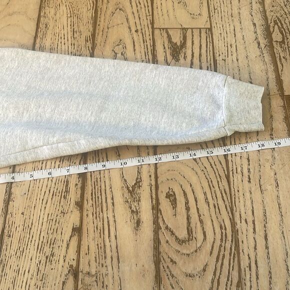 Vintage Wisconsin Badgers Sweatshirt RARE Crewneck Gray Varsity size Large - Picture 7 of 9